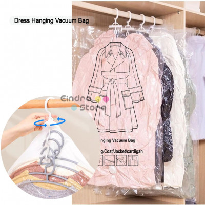 Dress Hanging Vacuum Bag